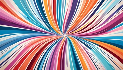 abstract background with rainbow