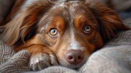Obraz premium Create an evocative image capturing the essence of canine companionship