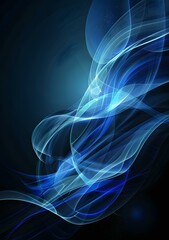 Blue abstract background