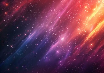 Obraz premium Colorful abstract fractal nebula background