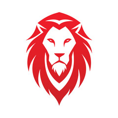 Lion head logo icon vector art Illustration