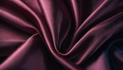 Obraz premium burgundy silk fabric
