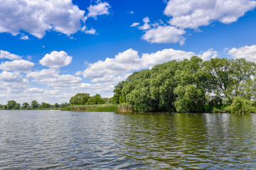 Fototapeta premium Seenlandschaft - Havel bei Deetz - Land Brandenburg
