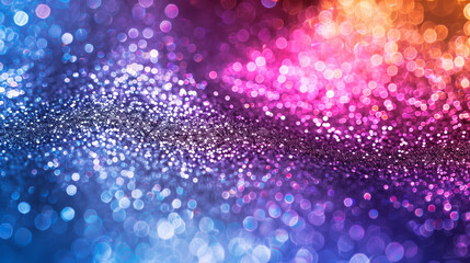 Rainbow glitter sparkle birthday mermaid unicorn pony background celebrate party sequin invite.