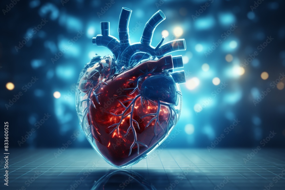 Poster Using AI-based platforms to model heart function