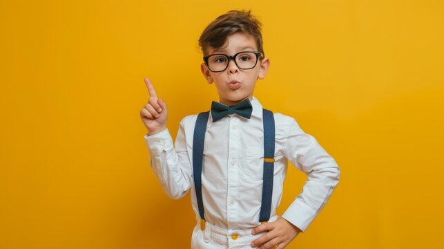 The Boy in Smart Attire