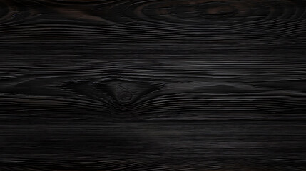 Black wood background, black pine plank