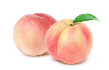 桃 イラスト リアル 白バック