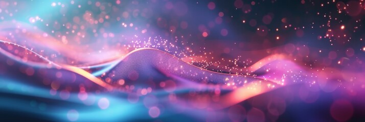 Fototapeta premium Abstract sci-fi futuristic background