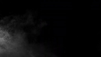 Wispy Smoke.
This stock motion graphics video shows wispy smoke billowing on an alpha channel background.