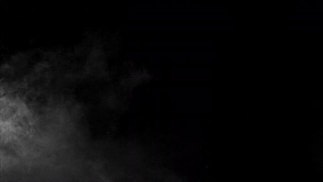 Wispy Smoke.
This stock motion graphics video shows wispy smoke billowing on an alpha channel background.