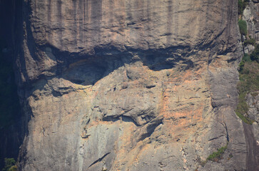 Wide view of the beautiful Pedra da Gávea (Gavea Rock) from a viewpoint at Pedra Bonita (Beautiful Stone) - Rio de Janeiro, Brazil