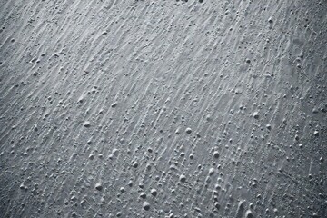 Obraz premium water drops on metal surface