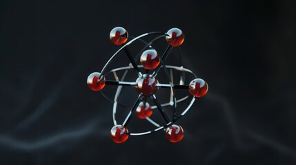 Carbon atom structure: Illustrate the carbon atom with its six protons, six neutrons, and six electrons, explaining its importance in organic chemistry.