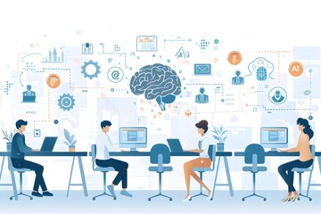 Artificial Intelligence Fueling Digital Transformation in Modern Collaborative Office Environment