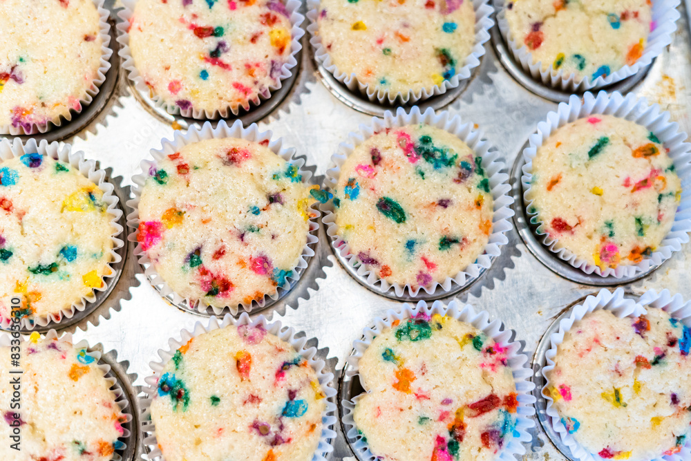 Sticker funfetti cupcake