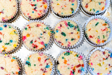 Funfetti cupcake