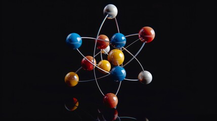 Iodine atom: Show the iodine atom with its 53 protons, 74 neutrons, and 53 electrons, explaining its role in thyroid health and antiseptics