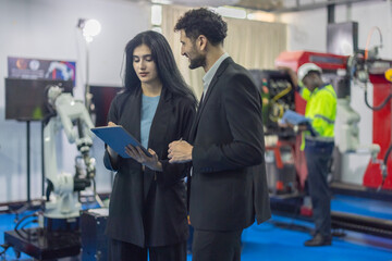 Robotic engineer and team oversee software, machine tool performance, enhance program for efficiency