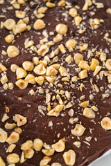 Chocolate hazelnut fudge
