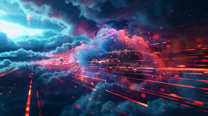 Envision speed and reliability in digital cloud computing