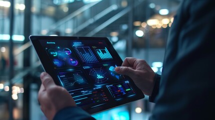 The digital data analysis tablet.