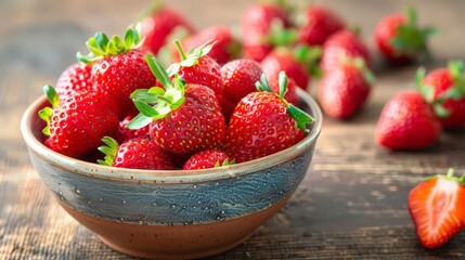 With their delicate fragrance and juicy flesh, strawberries are nature's gift to those with a sweet tooth.