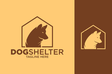 Dog shelter logo design
