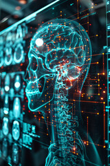 AI accurately analyzes medical images, surpassing human analysis in radiographs.