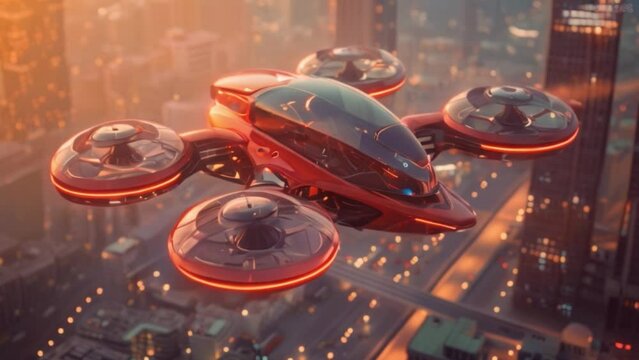 A new era of urban mobility is on the horizon with flying cars and drones