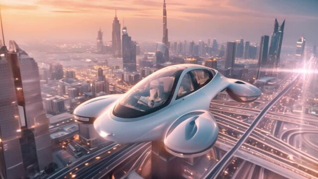 A new era of urban mobility is on the horizon with flying cars and drones