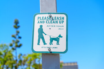 Responsible Pet Ownership Sign