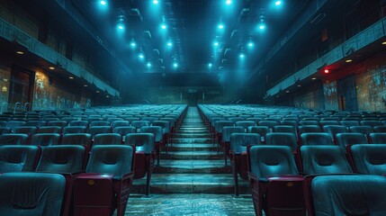 Obraz premium Empty chairs in the indoor room