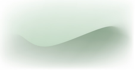 Obraz premium green gradient color wave background in the middle with soft and muted colors