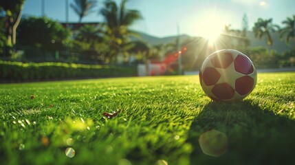 Football training beautiful and creative cover for a book about football training 8k bright design, bright colors in the background beautiful green pitch 