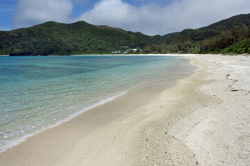 Strandbucht Tokashiku auf Tokashiki Island, Okinawa (Japan)