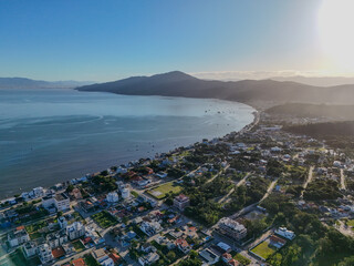 Fototapeta premium Baia de Zimbros em Bombinhas - SC - Brasil 
