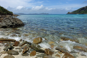 Strandbucht Tokashiku auf Tokashiki Island, Okinawa (Japan)