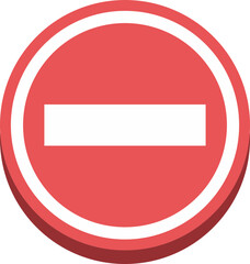Street Road Sign Element