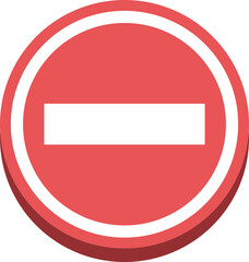 Street Road Sign Element