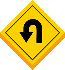 Street Road Sign Element