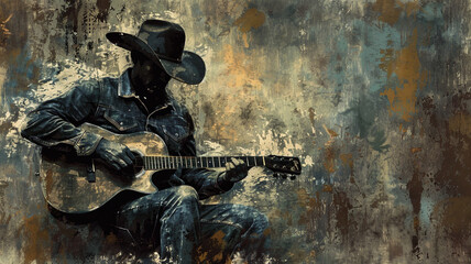 Abstract And Dark Grunge Style