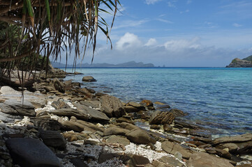 Strandbucht Tokashiku auf Tokashiki Island, Okinawa (Japan)