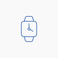 watch clock time wrist icon