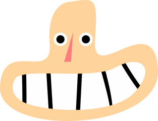 Weirdos Character Illustration Element
