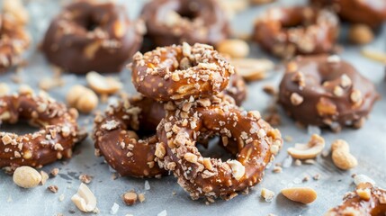 Savory and Sweet Salty Peanut Butter Pretzel Niblets