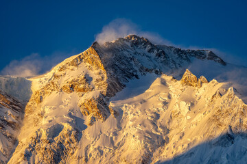 Nanga Parbat, meaning 