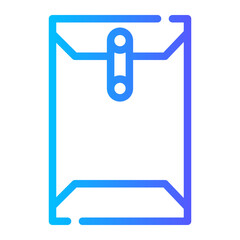 envelope gradient icon