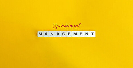 Operational Management Term and Banner.