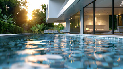 Photo realistic Brand ambassador demonstrating a mockup board in a shopping mall with interactive advertising content for retail and marketing ads